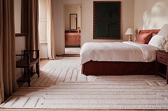 Narrows by The Rug Company - image of the rug in the bedroom room